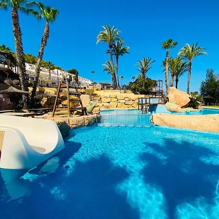 Апартаменты Canario - Imperial Park - Sea View, 6 Pools, Terrace Кальпе
