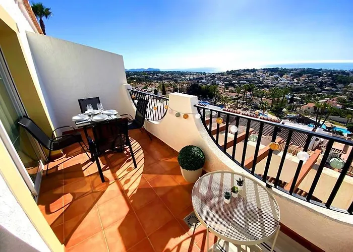 Canario - Imperial Park - Sea View, 6 Pools, Terrace Apartmán Calpe